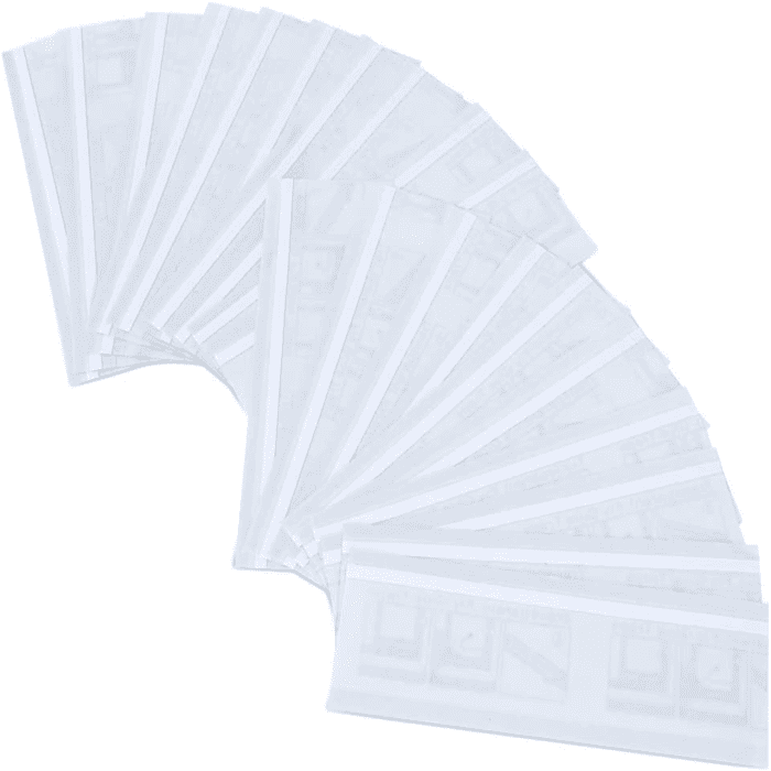 30 Pcs Window Fly Traps for Indoor Fly Paper Sticky Strips Fly Catcher Clear